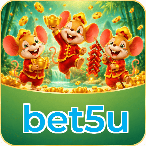 Interface do aplicativo bet5u mostrando jogos disponíveis no iOS e Android